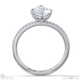 marquise-shaped natural diamond with side stones engagement ring white gold with 18k white gold metal and marquise shape diamond