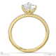 marquise-cut lab grown diamond with side stones engagement ring yellow gold with 9k yellow gold metal and marquise shape diamond
