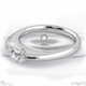 soul east-west oval natural diamond engagement ring white gold with 18k white gold metal and oval shape diamond