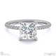 princess-cut natural diamond with side stones engagement ring platinum with platinum metal and princess shape diamond