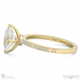 sophisticated four cross claw oval natural diamond engagement ring yellow gold with 9k yellow gold metal and oval shape diamond