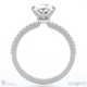 lab grown diamond hidden halo four claw marquise engagement ring white gold with 9k white gold metal and marquise shape diamond