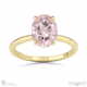pink natural diamond oval cut hidden halo engagement ring yellow gold with 18k yellow gold metal and oval shape diamond