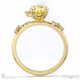 orion star yellow lab grown diamond onal engagement ring yellow gold with 9k yellow gold metal and oval shape diamond