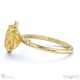 pleiades star yellow lab grown diamond oval engagement ring yellow gold with 18k yellow gold metal and oval shape diamond