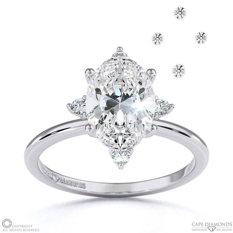 Sutherland Sparkle Natural Diamond Engagement Ring White Gold