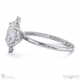 sutherland sparkle lab grown diamond engagement ring white gold with 18k white gold metal and oval shape diamond