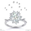 Karoo Starlight Natural Diamond Engagement Ring White Gold
