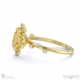 karoo stars yellow lab grown diamond engagement ring yellow gold with 18k yellow gold metal and oval shape diamond