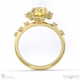 karoo stars yellow lab grown diamond engagement ring yellow gold with 18k yellow gold metal and oval shape diamond