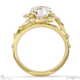 milky way star natural diamond round engagement ring yellow gold with 18k yellow gold metal and round shape diamond