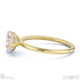 natural diamond heart cut east to west setting solitaire engagement ring yellow gold with 9k yellow gold metal and heart shape diamond