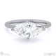 lab grown diamond east west marquise cut side stones engagement ring white gold with 9k white gold metal and marquise shape diamond