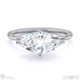 lab grown diamond marquise cut east to west setting solitaire engagement ring white gold with 9k white gold metal and marquise shape diamond