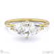 lab grown diamond east west marquise cut solitaire engagement ring yellow gold with 18k yellow gold metal and marquise shape diamond