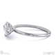 lab grown diamond marquise cut east to west setting solitaire engagement ring white gold with 9k white gold metal and marquise shape diamond
