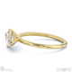 lab grown diamond east west marquise cut solitaire engagement ring yellow gold with 18k yellow gold metal and marquise shape diamond