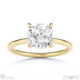 natural diamond cushion cut hidden halo engagement ring yellow gold with 9k yellow gold metal and cushion shape diamond