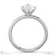 lab grown diamond marquise cut hidden halo engagement ring white gold with 9k white gold metal and marquise shape diamond