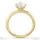 hidden halo marquise natural diamond engagement ring on half-rounded yellow gold band with 18k yellow gold metal and marquise shape diamond