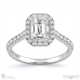 round cut lab grown diamond halo engagement ring yellow gold with 9k yellow gold metal and round shape diamond