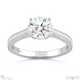 detailed engraved natural diamond engagement ring platinum with platinum metal and round shape diamond