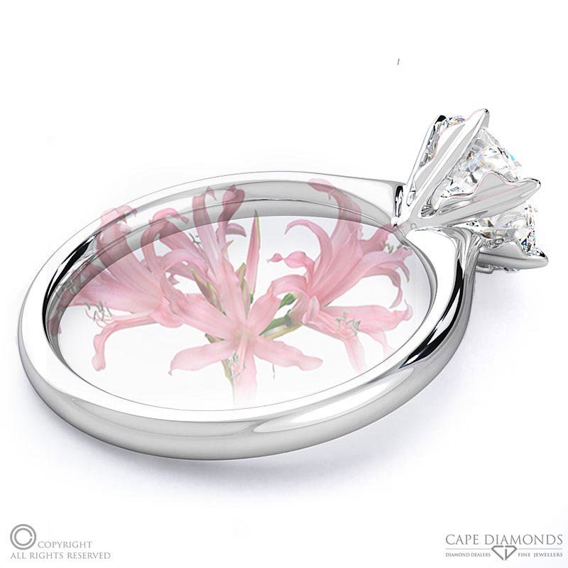 Nerine Lab Grown Diamond Engagement Ring White Gold