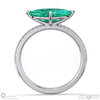 emerald marquise cut pave engagement ring white gold with 18k white gold metal and marquise shape diamond