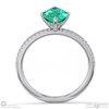 emerald marquise cut hidden halo side stones engagement ring platinum with platinum metal and marquise shape diamond