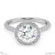 twist round halo natural diamond engagement ring platinum side natural diamonds with platinum metal and round shape diamond