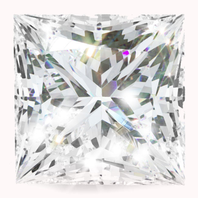 Princess Cut Lab Diamonds
