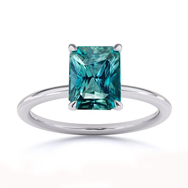 Natural Gemstone Engagement Rings