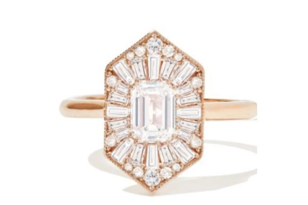 Rose Gold Ballerina