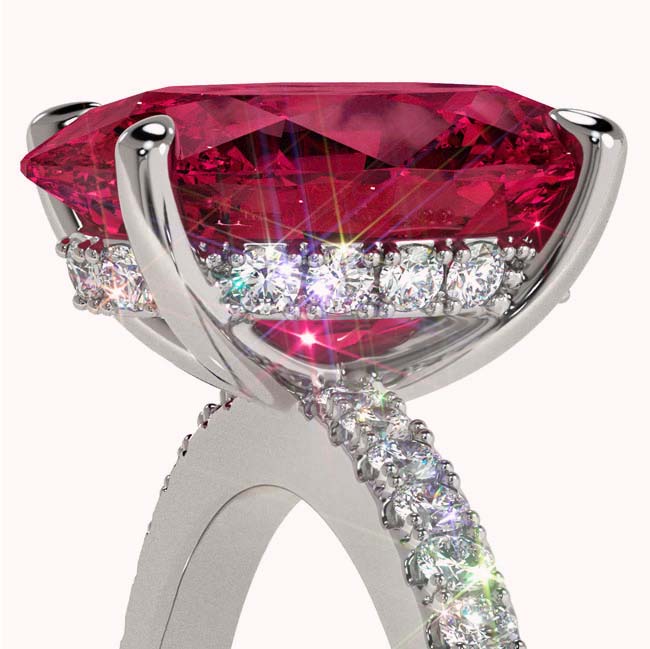 Spinal Rings Design Spinel Gemstone Engagement Rings | Cape Diamonds