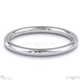 2mm White Gold Plain Womans Wedding Band