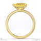 yellow natural diamond east west pear cut side stones engagement ring yellow gold with 9k yellow gold metal and pear shape diamond