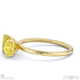yellow lab grown diamond east west radiant cut solitaire engagement ring yellow gold with 18k yellow gold metal and radiant shape diamond