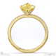 yellow natural diamond marquise cut hidden halo side stones engagement ring yellow gold with 18k yellow gold metal and marquise shape diamond