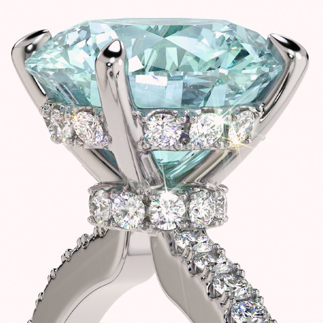 Light Blue Diamond Engagement Ring Guide