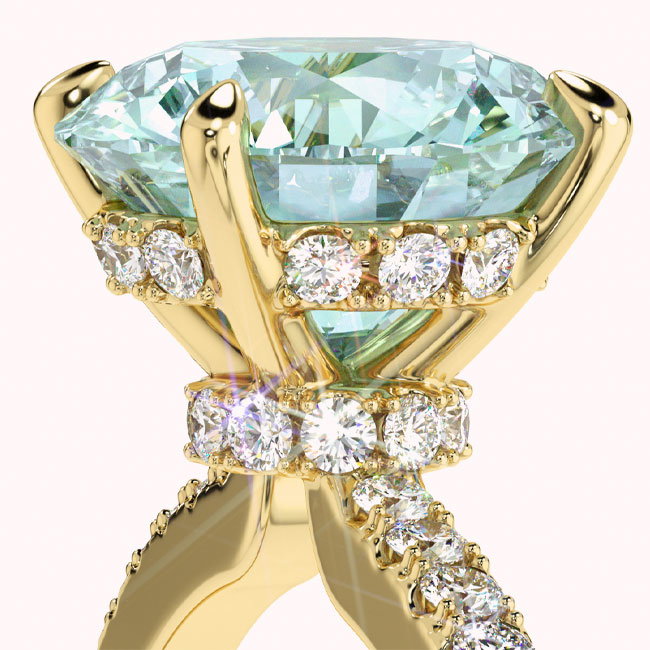 Light Blue Diamond Engagement Ring Guide