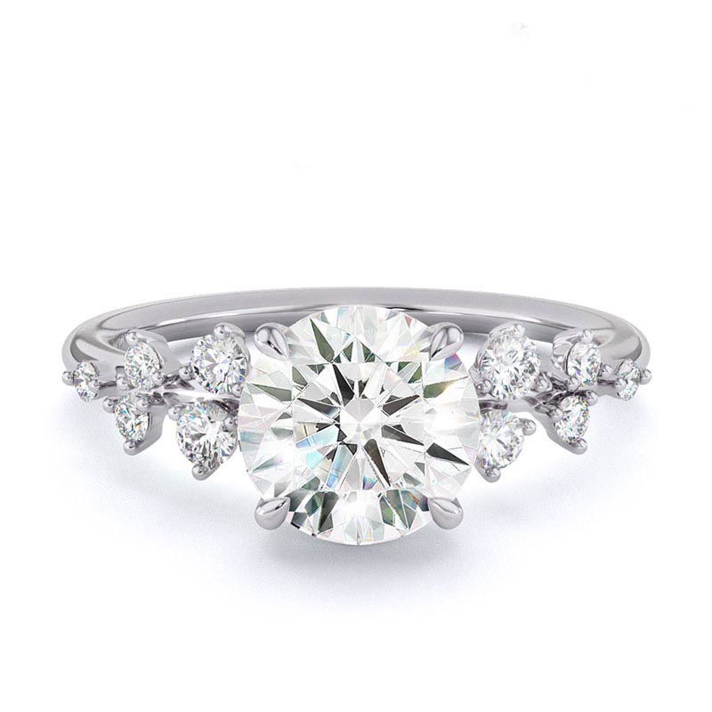 1ct or 1.5ct D Vs1 Lab Diamond Engagement Rings