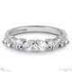 Marquise Round Diamonds Womans Wedding Band White Gold
