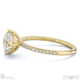 natural diamond east west round cut sidestones engagement ring yellow gold with 9k yellow gold metal and round shape diamond