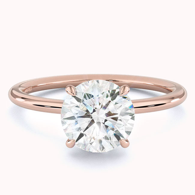 Rose Gold Lab Diamond Engagement Ring Collection