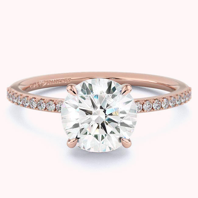 Rose Gold Engagement Ring Collection
