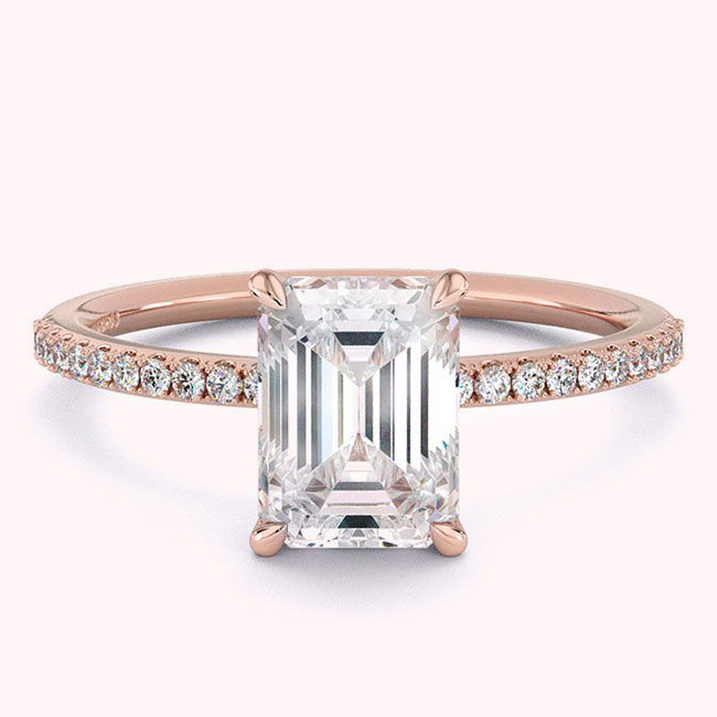 Rose Gold Engagement Ring Collection