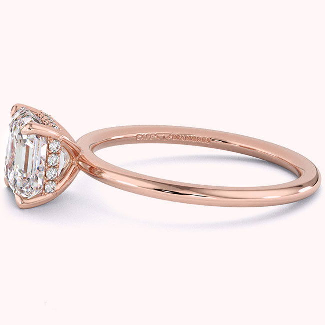 Rose Gold Engagement Ring Collection
