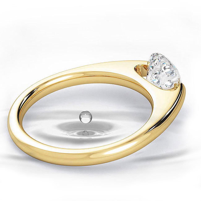 Soul Lab Diamond Yellow Gold Engagement Rings