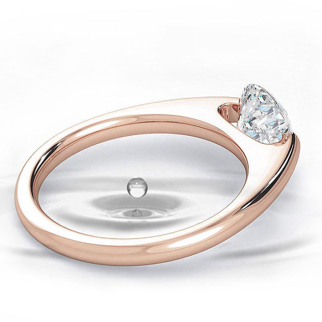 Soul Lab Diamond Rose Gold Engagement Rings