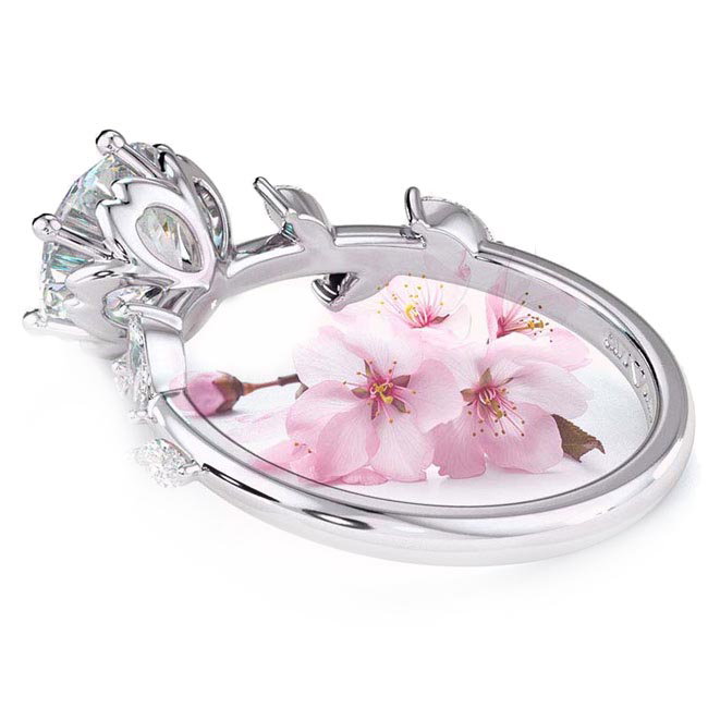 Trending White Gold Lab Diamond Engagement Rings